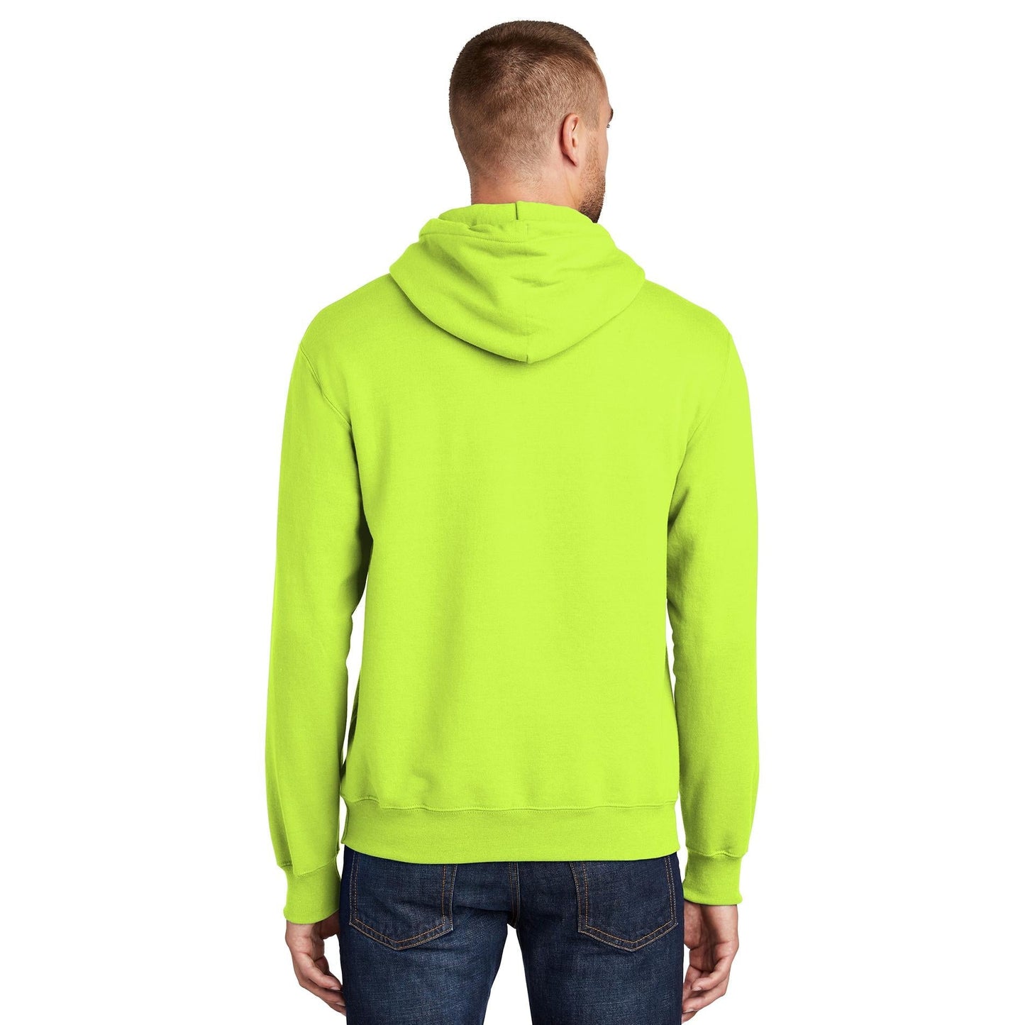 Dark Heather Grey Sweatshirts - Port & Company - Fleece Quality