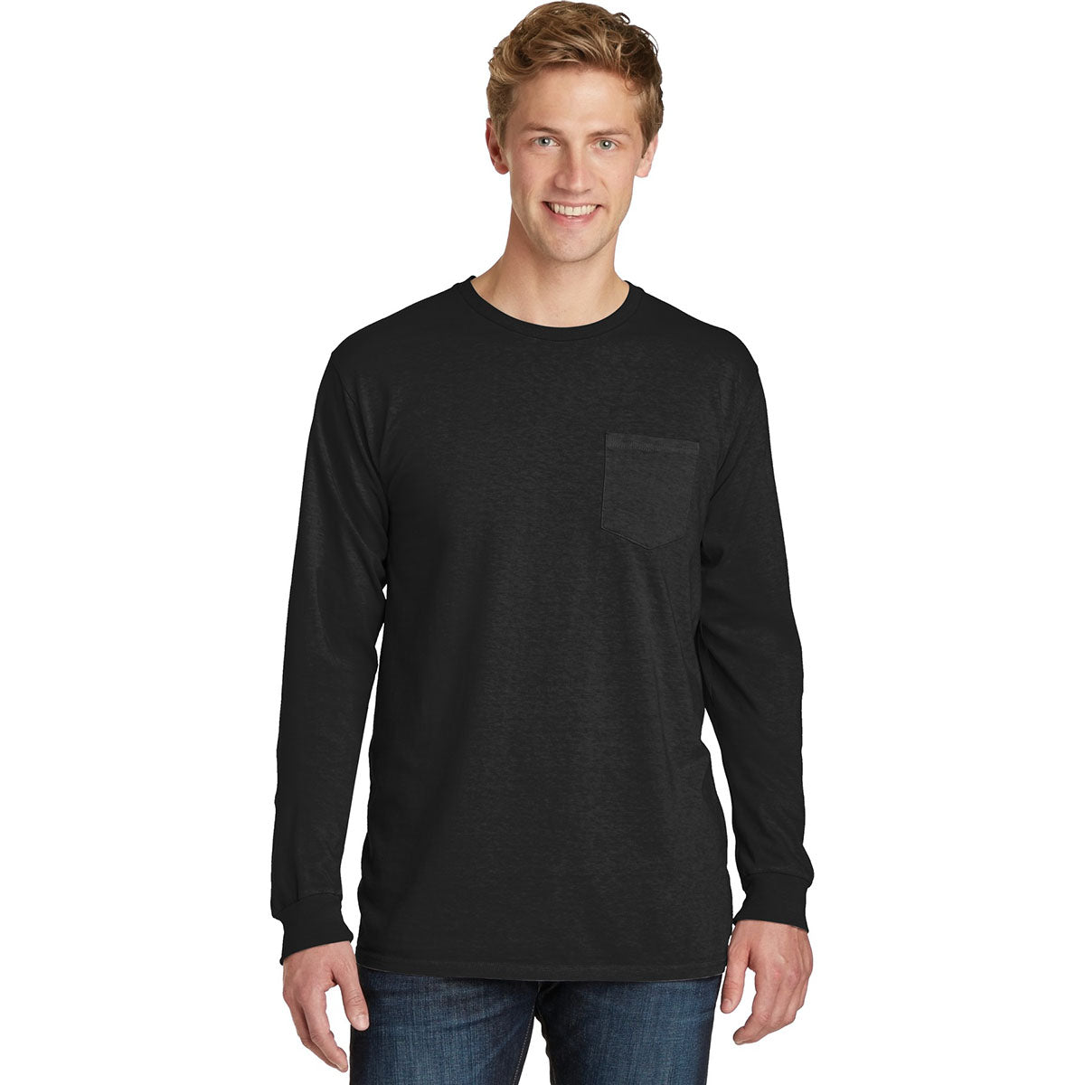 Amethyst T-Shirt - Port & Company - Pocket Tee