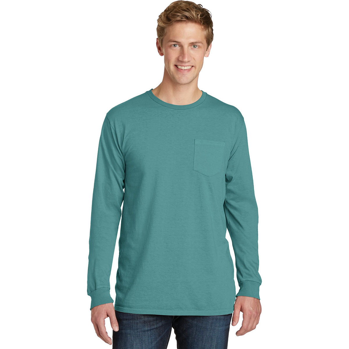 Amethyst T-Shirt - Port & Company - Pocket Tee