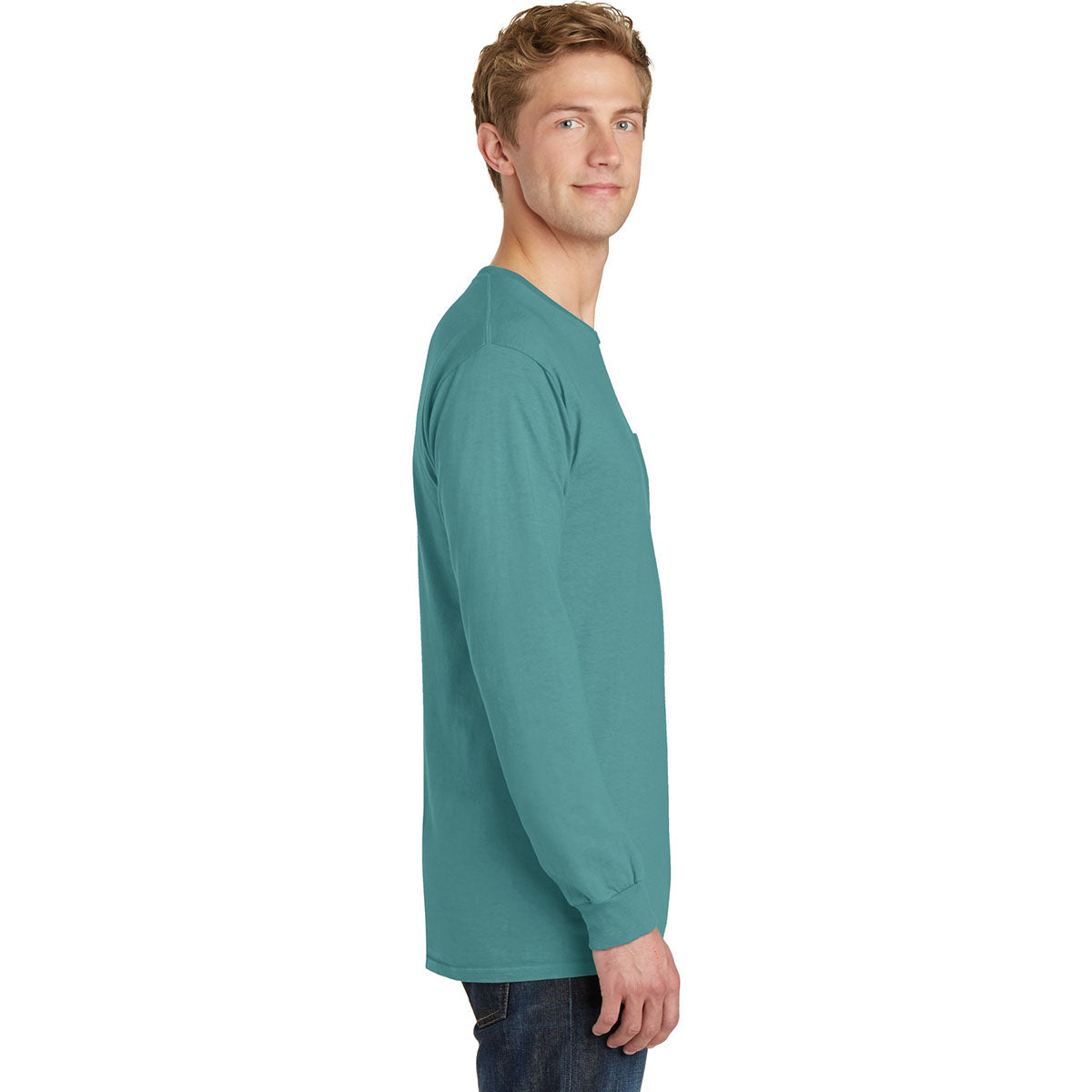 Amethyst T-Shirt - Port & Company - Pocket Tee