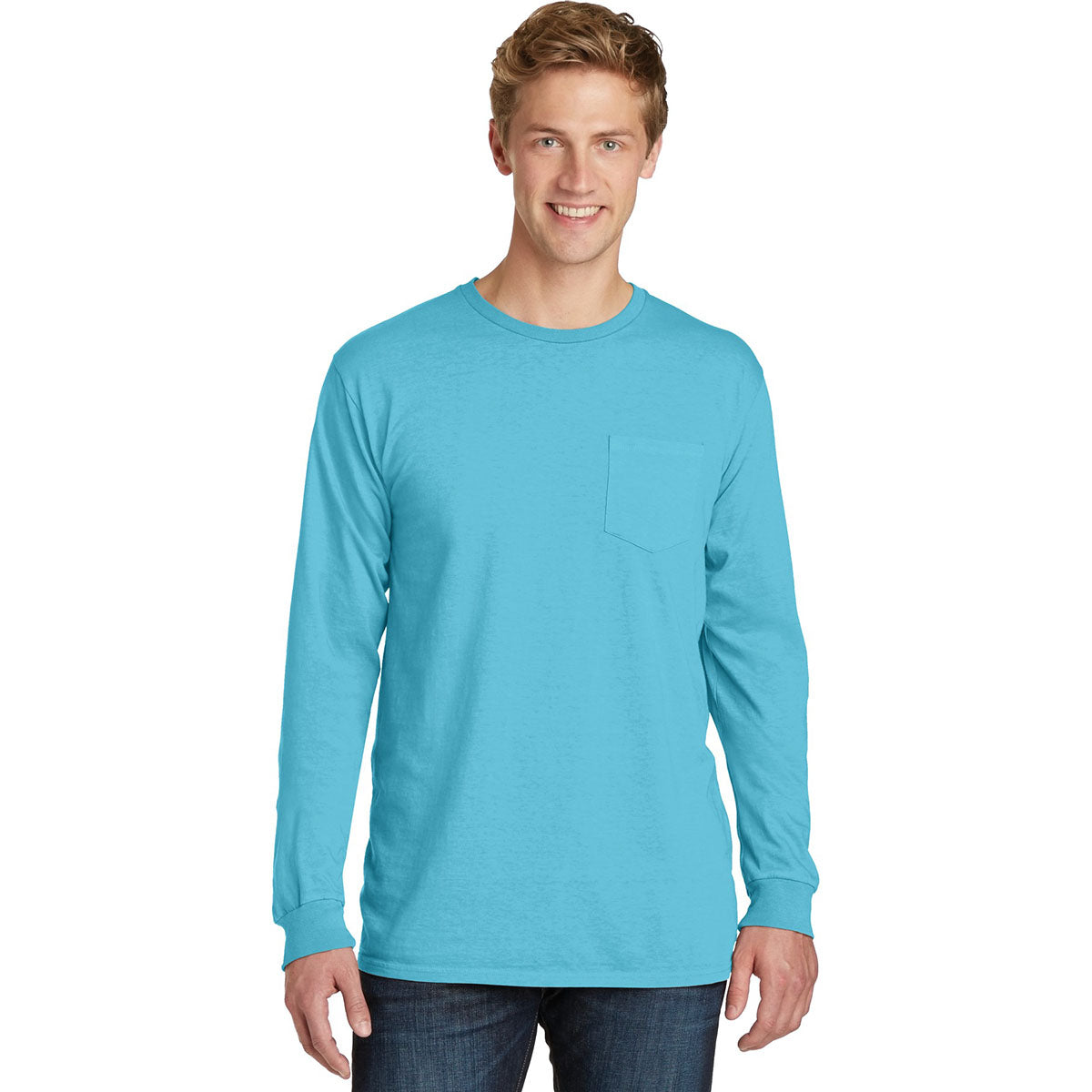 Amethyst T-Shirt - Port & Company - Pocket Tee