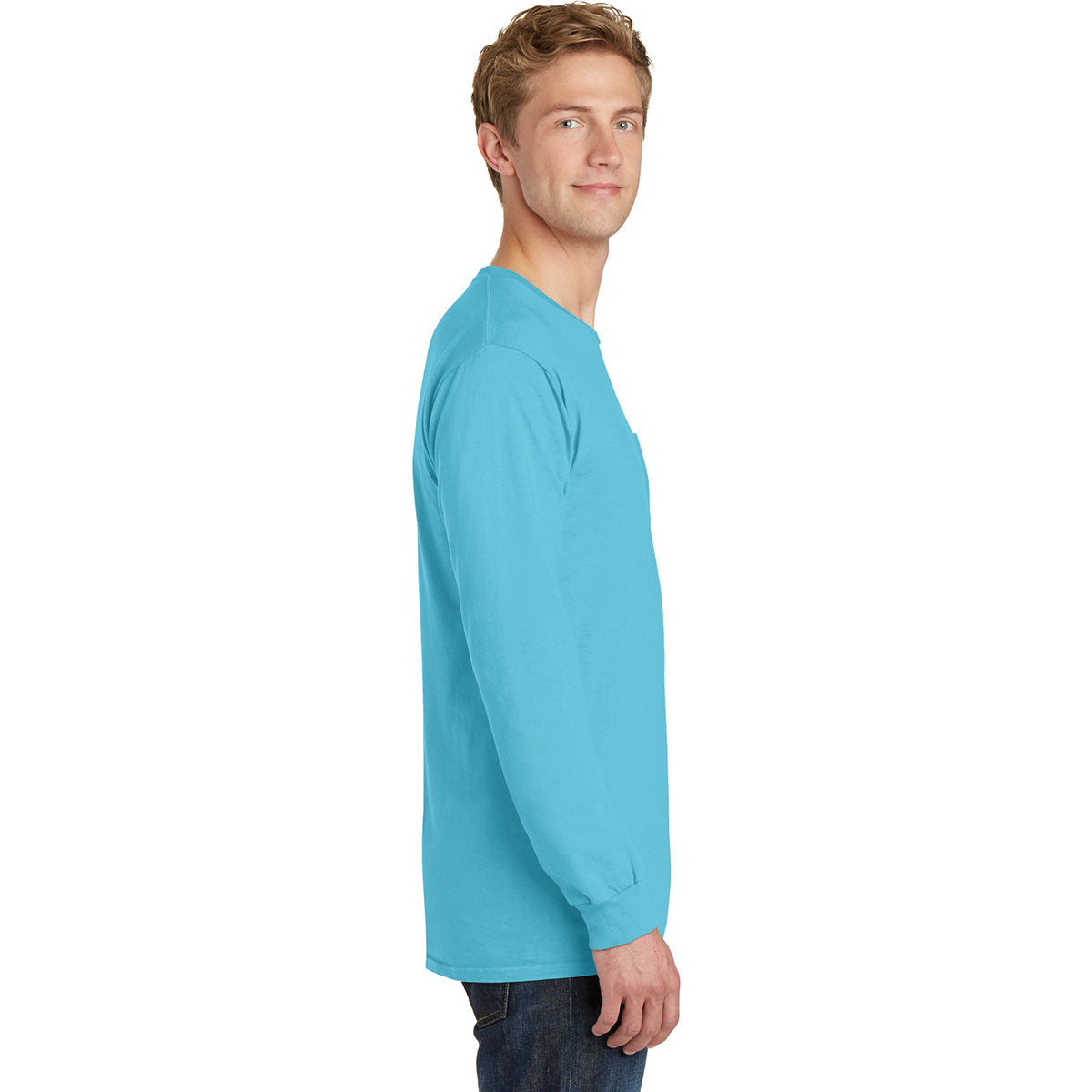 Amethyst T-Shirt - Port & Company - Pocket Tee