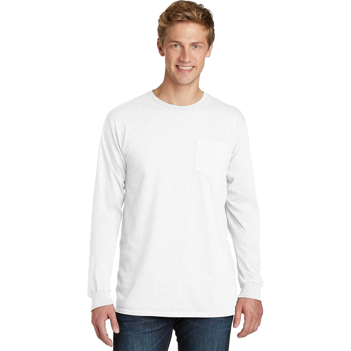 Amethyst T-Shirt - Port & Company - Pocket Tee