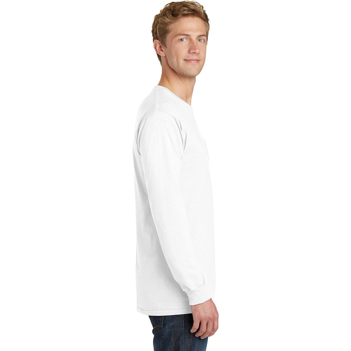 Amethyst T-Shirt - Port & Company - Pocket Tee