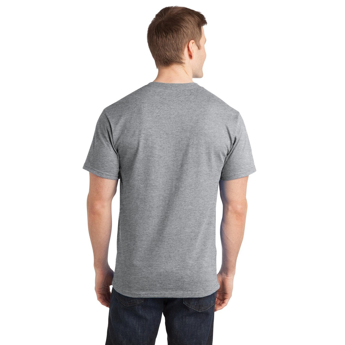 Aquatic Blue T-Shirt - Port & Company - Comfortable Cotton