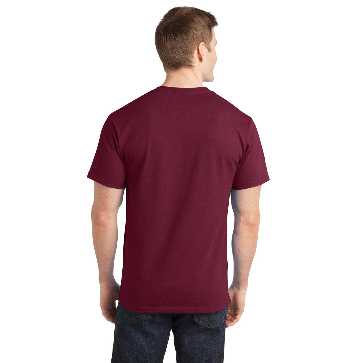 Aquatic Blue T-Shirt - Port & Company - Comfortable Cotton