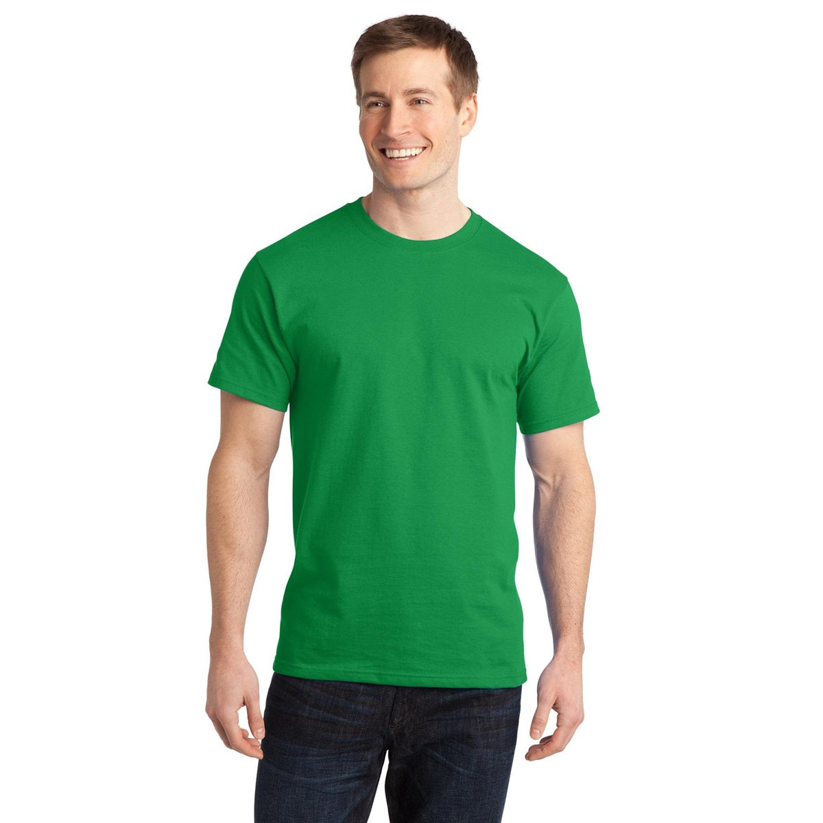 Aquatic Blue T-Shirt - Port & Company - Comfortable Cotton