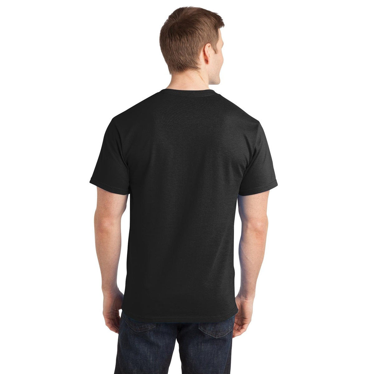 Aquatic Blue T-Shirt - Port & Company - Comfortable Cotton