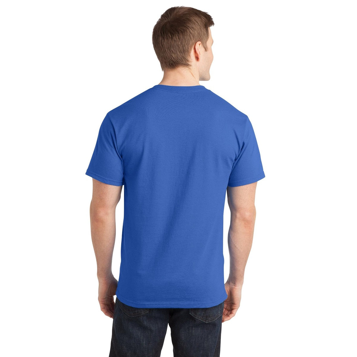 Aquatic Blue T-Shirt - Port & Company - Comfortable Cotton