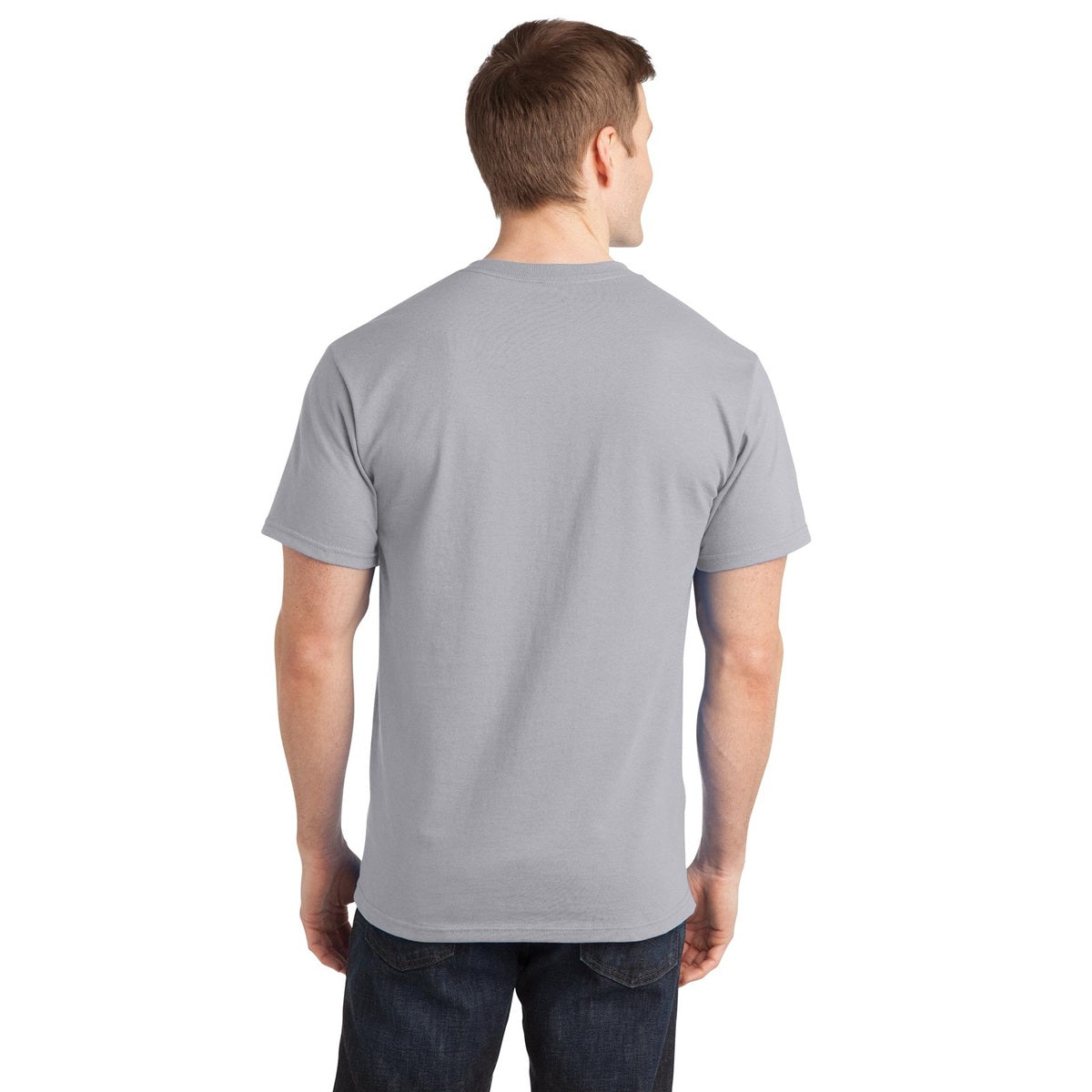 Aquatic Blue T-Shirt - Port & Company - Comfortable Cotton