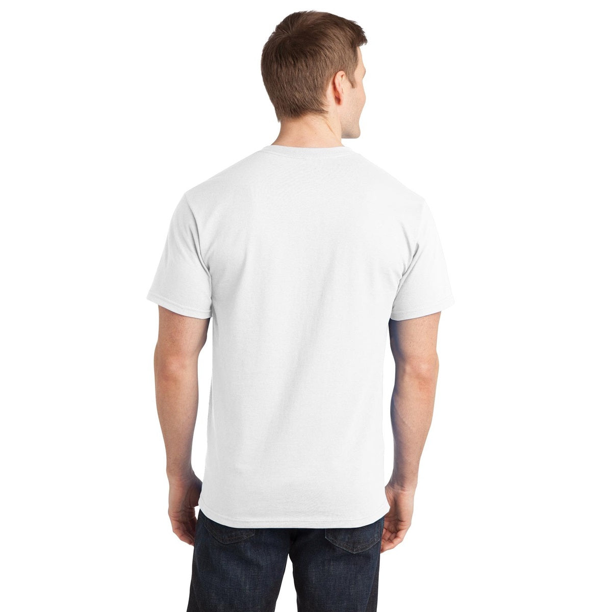 Aquatic Blue T-Shirt - Port & Company - Comfortable Cotton
