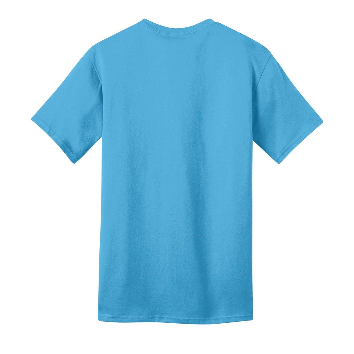 Aquatic Blue T-Shirt - Port & Company - Comfortable Cotton