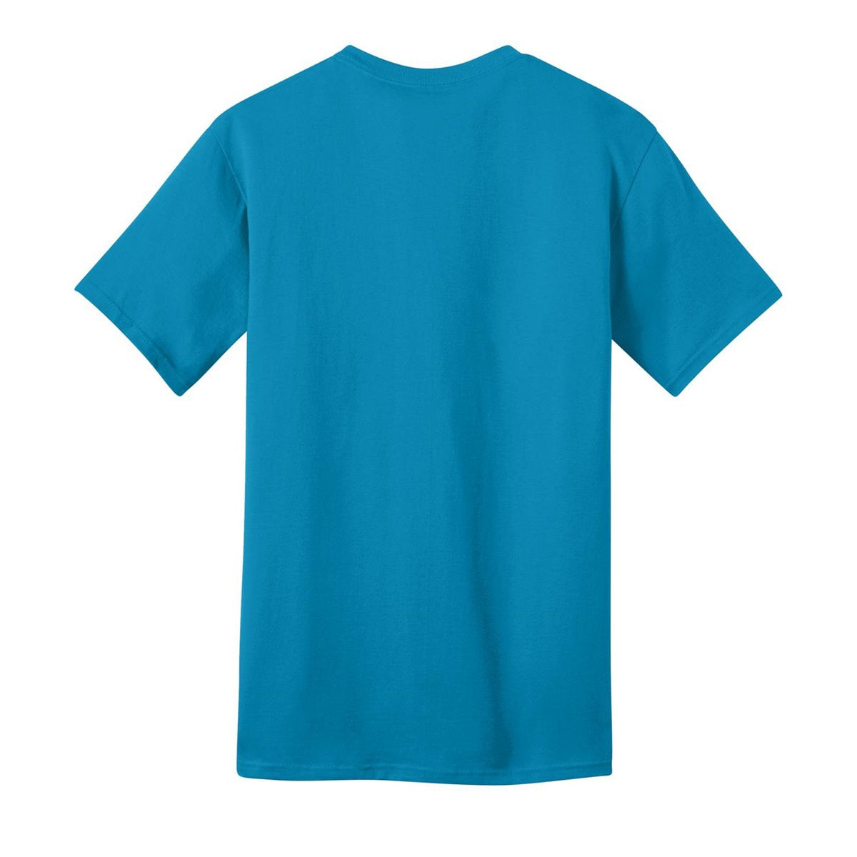 Aquatic Blue T-Shirt - Port & Company - Comfortable Cotton