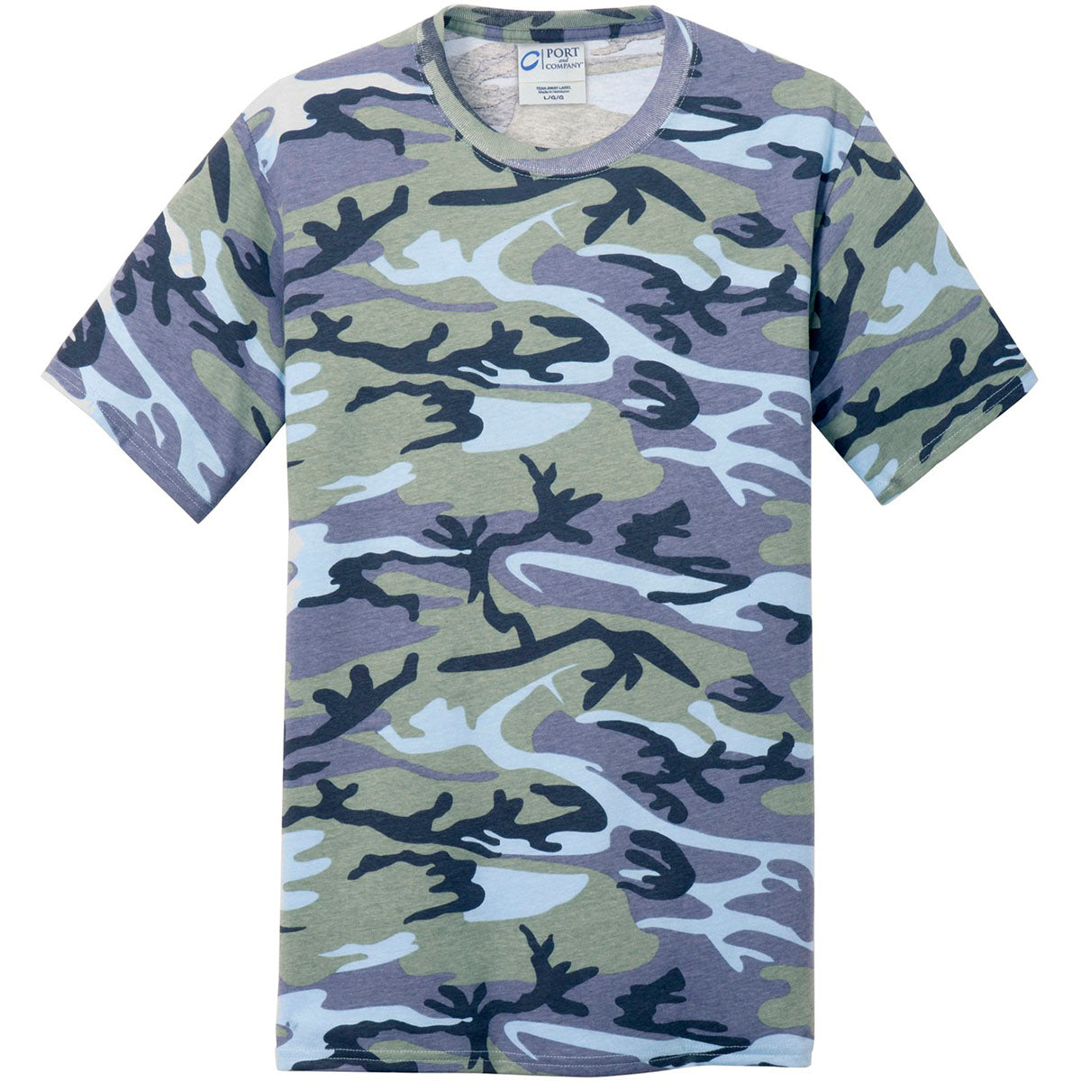 Desert Camo T-Shirts - Port & Company - Soft Cotton