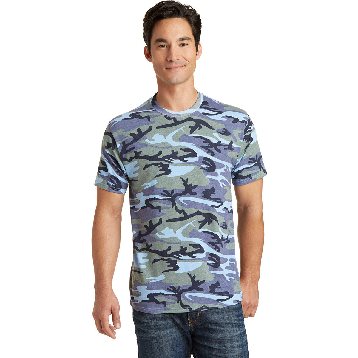 Desert Camo T-Shirts - Port & Company - Soft Cotton