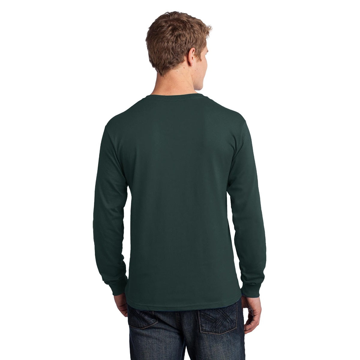 Heather Navy T-Shirts - Port & Company - Soft Cotton
