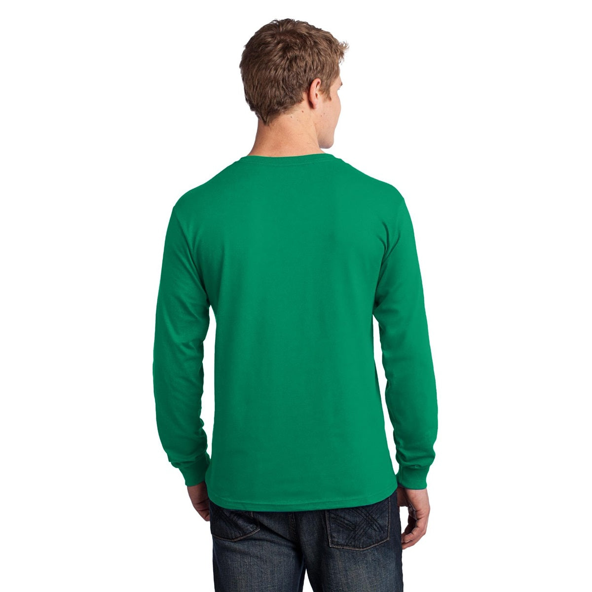 Heather Navy T-Shirts - Port & Company - Soft Cotton