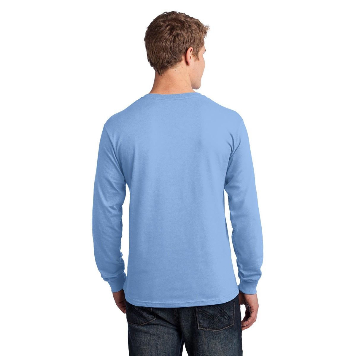 Heather Navy T-Shirts - Port & Company - Soft Cotton