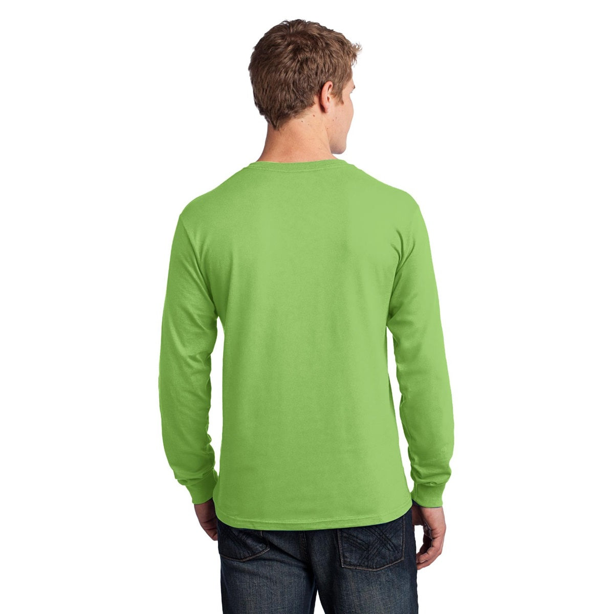 Heather Navy T-Shirts - Port & Company - Soft Cotton