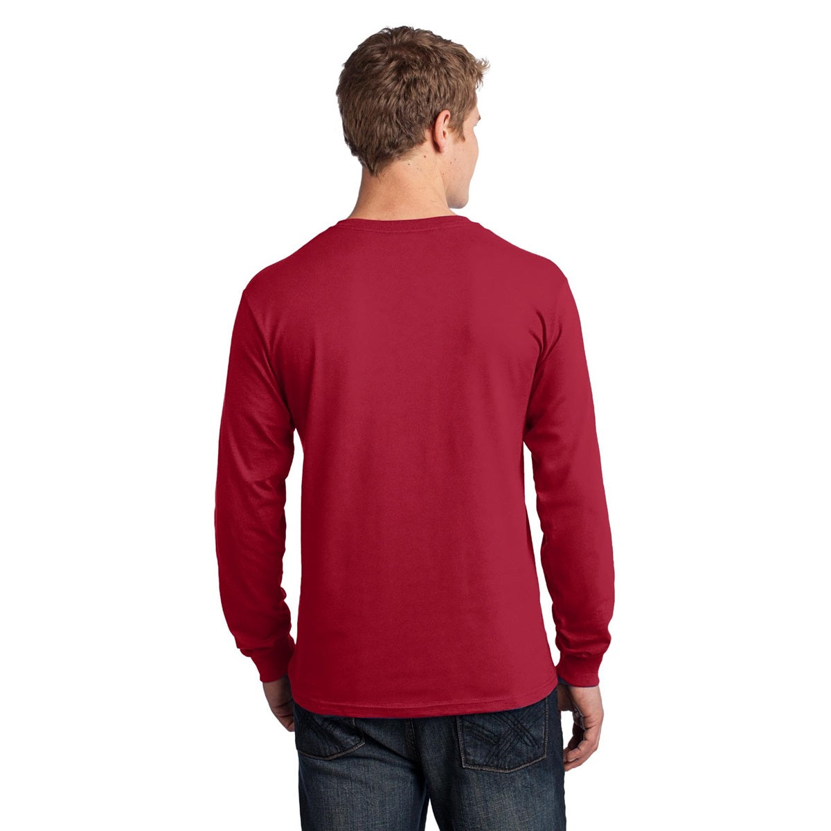Heather Navy T-Shirts - Port & Company - Soft Cotton