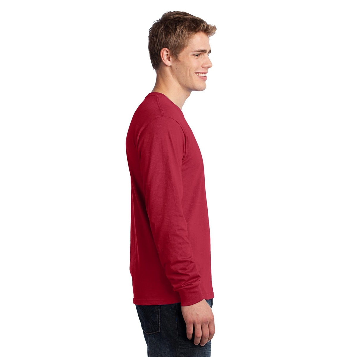 Heather Navy T-Shirts - Port & Company - Soft Cotton