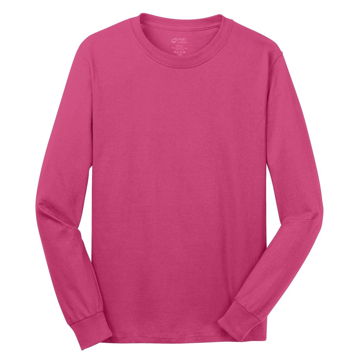 Heather Navy T-Shirts - Port & Company - Soft Cotton