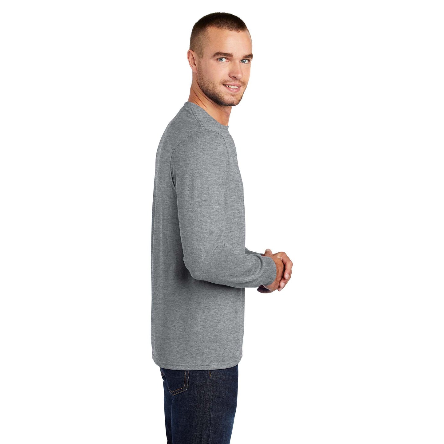 Ash T-Shirts - Port & Company - Soft Blend Tee - Casual Wear