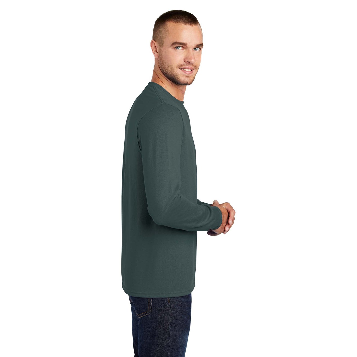 Ash T-Shirts - Port & Company - Soft Blend Tee - Casual Wear