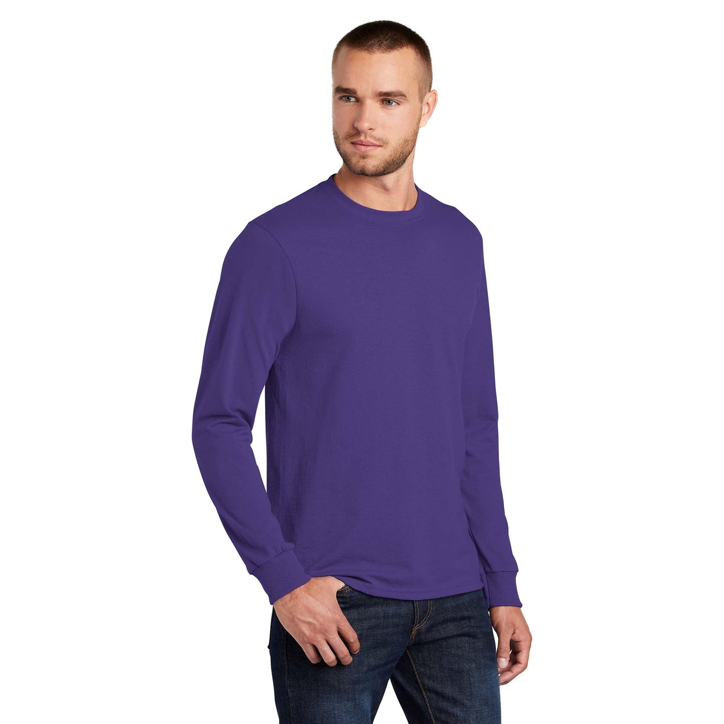 Ash T-Shirts - Port & Company - Soft Blend Tee - Casual Wear