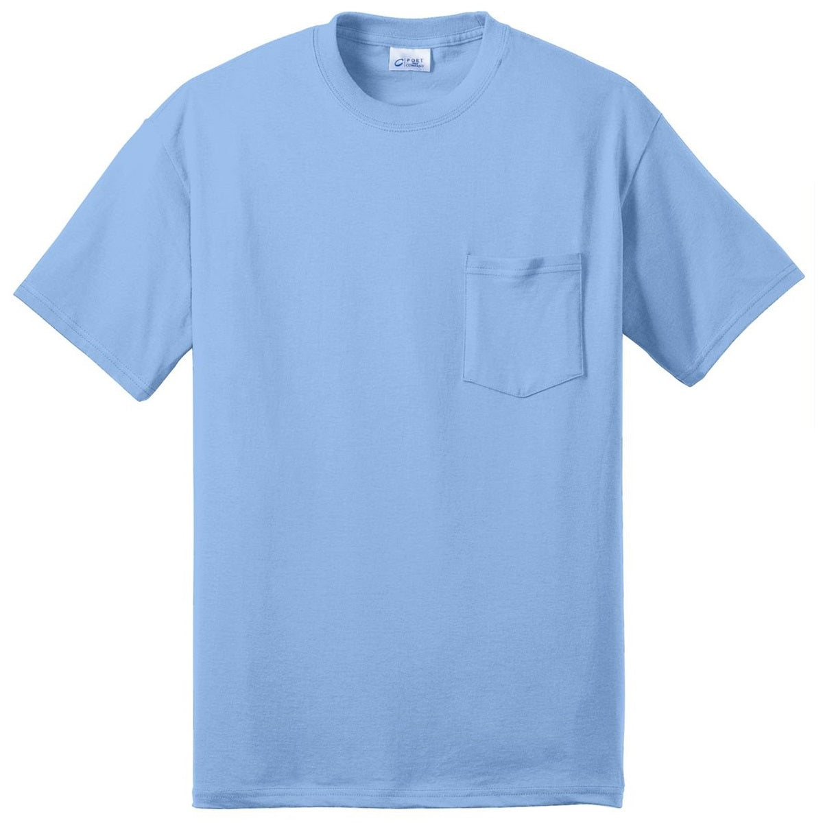Ash T-Shirts - Port & Company - Soft Pocket Tee - Eco Friendly