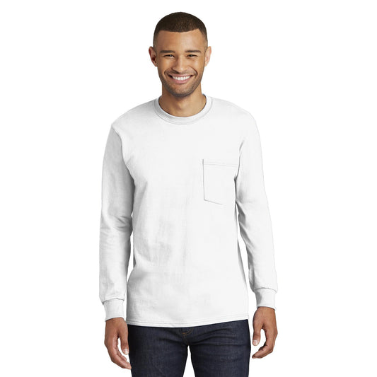 Navy Essential T-Shirt - Port & Company - Soft Cotton