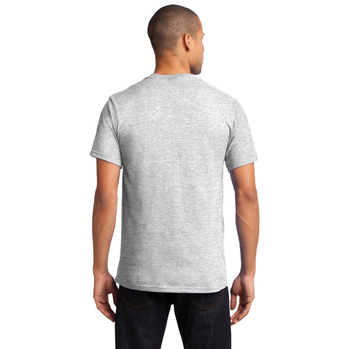 White T-Shirts - Port & Company - Soft Cotton Tee