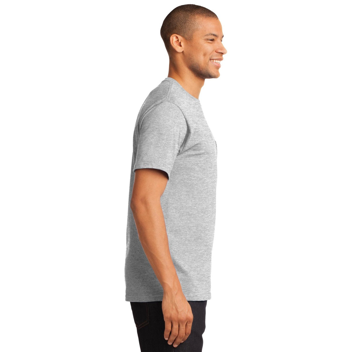 White T-Shirts - Port & Company - Soft Cotton Tee