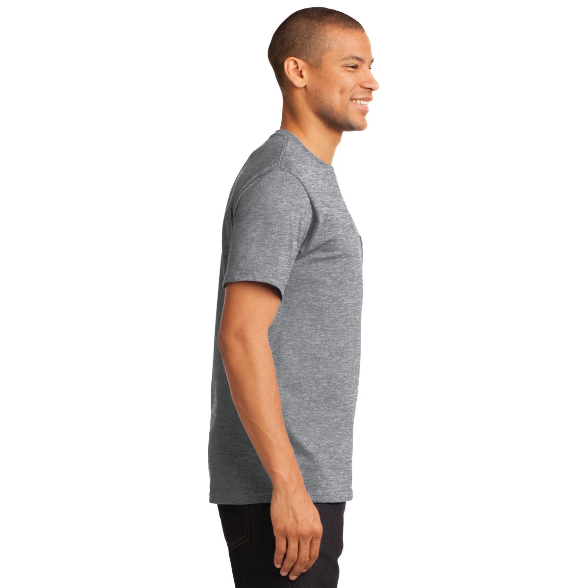 White T-Shirts - Port & Company - Soft Cotton Tee