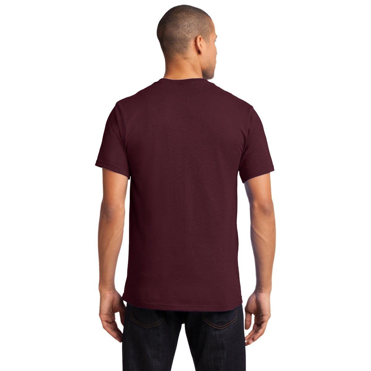 White T-Shirts - Port & Company - Soft Cotton Tee