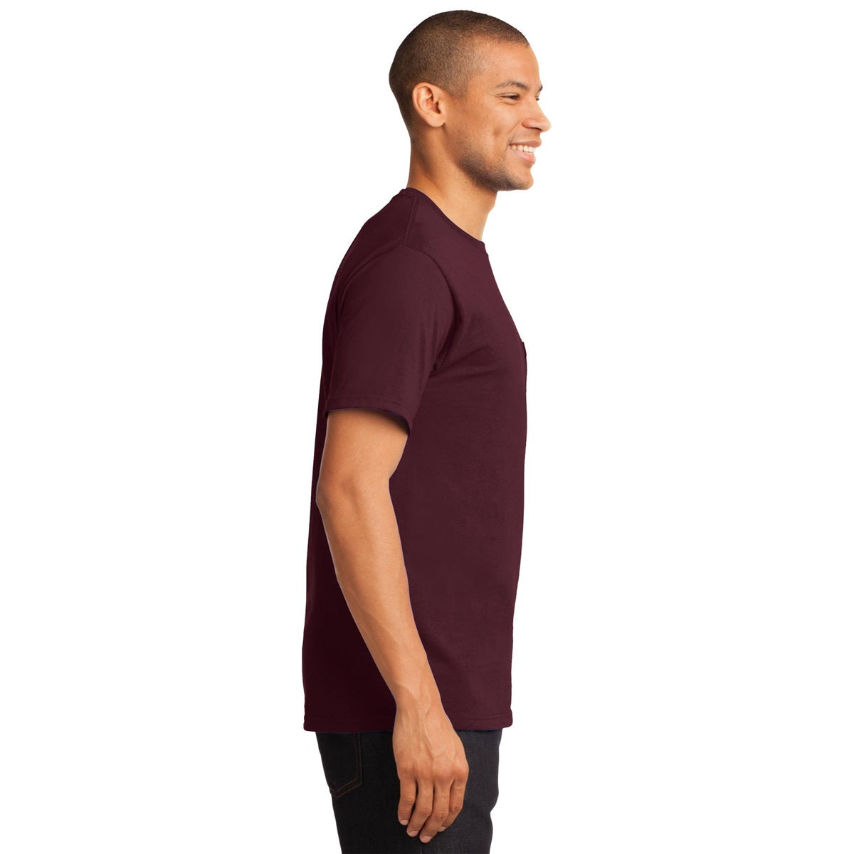 White T-Shirts - Port & Company - Soft Cotton Tee
