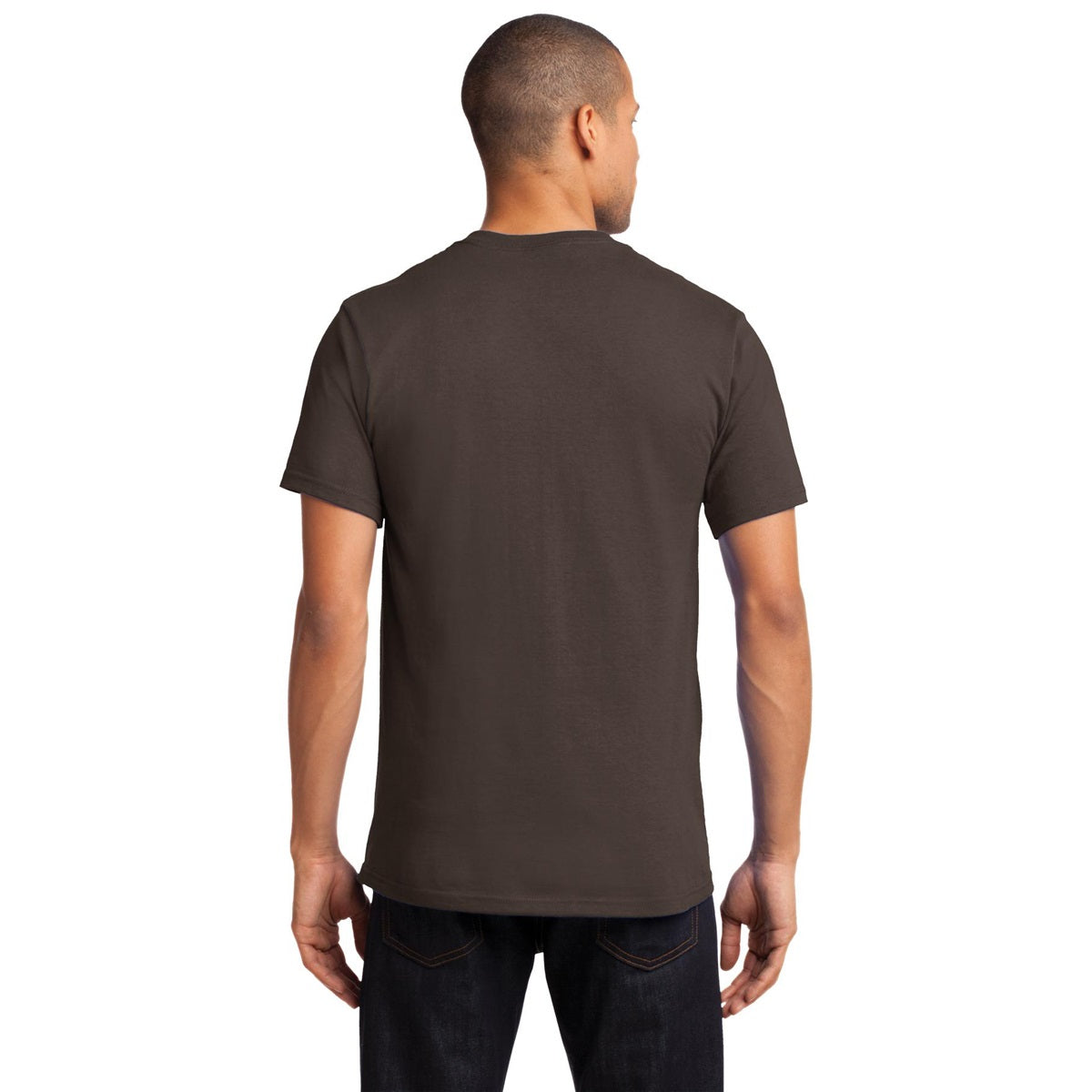 White T-Shirts - Port & Company - Soft Cotton Tee