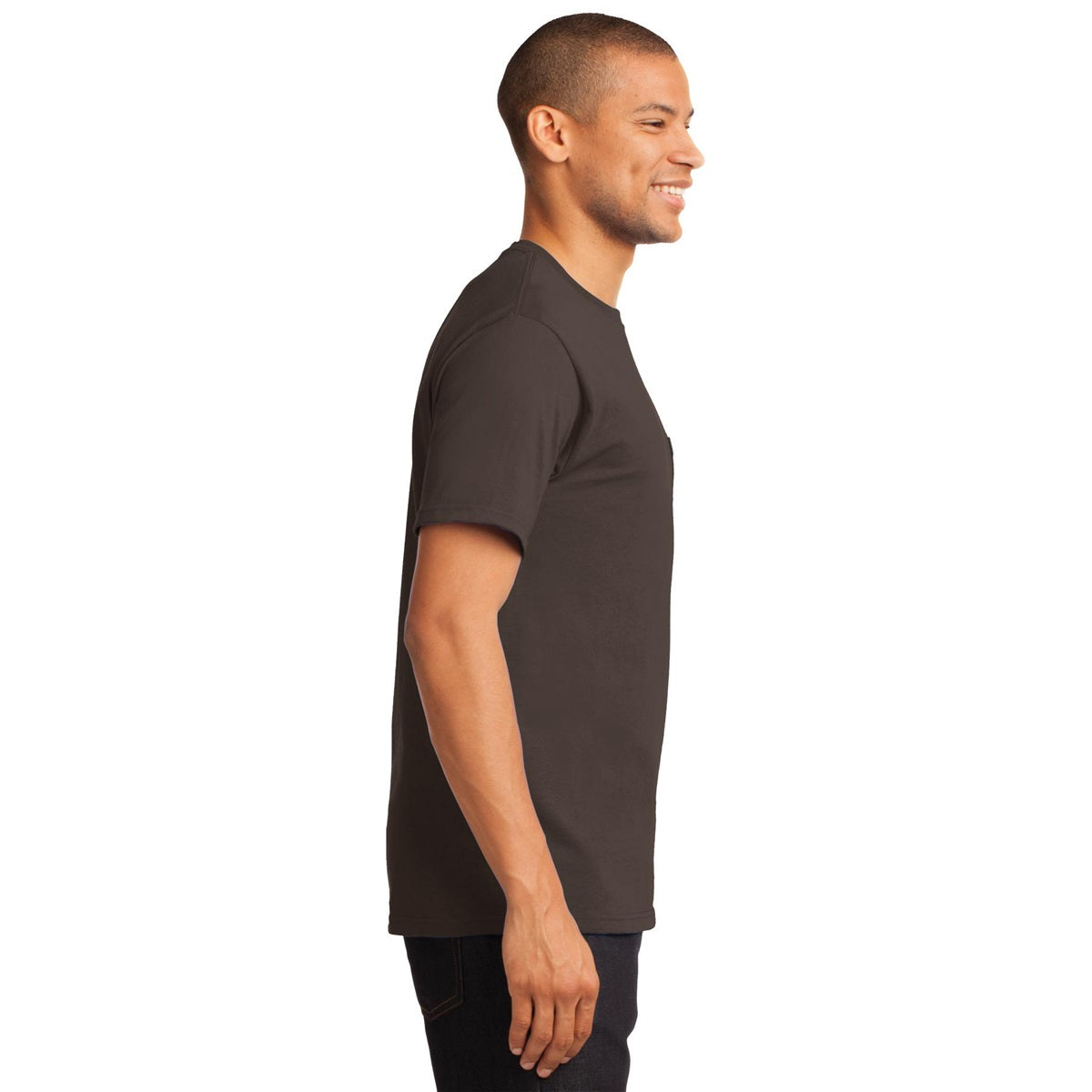 White T-Shirts - Port & Company - Soft Cotton Tee