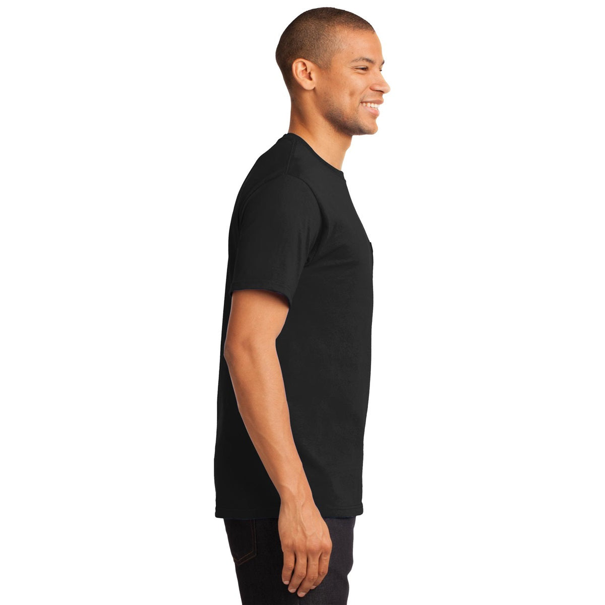 White T-Shirts - Port & Company - Soft Cotton Tee