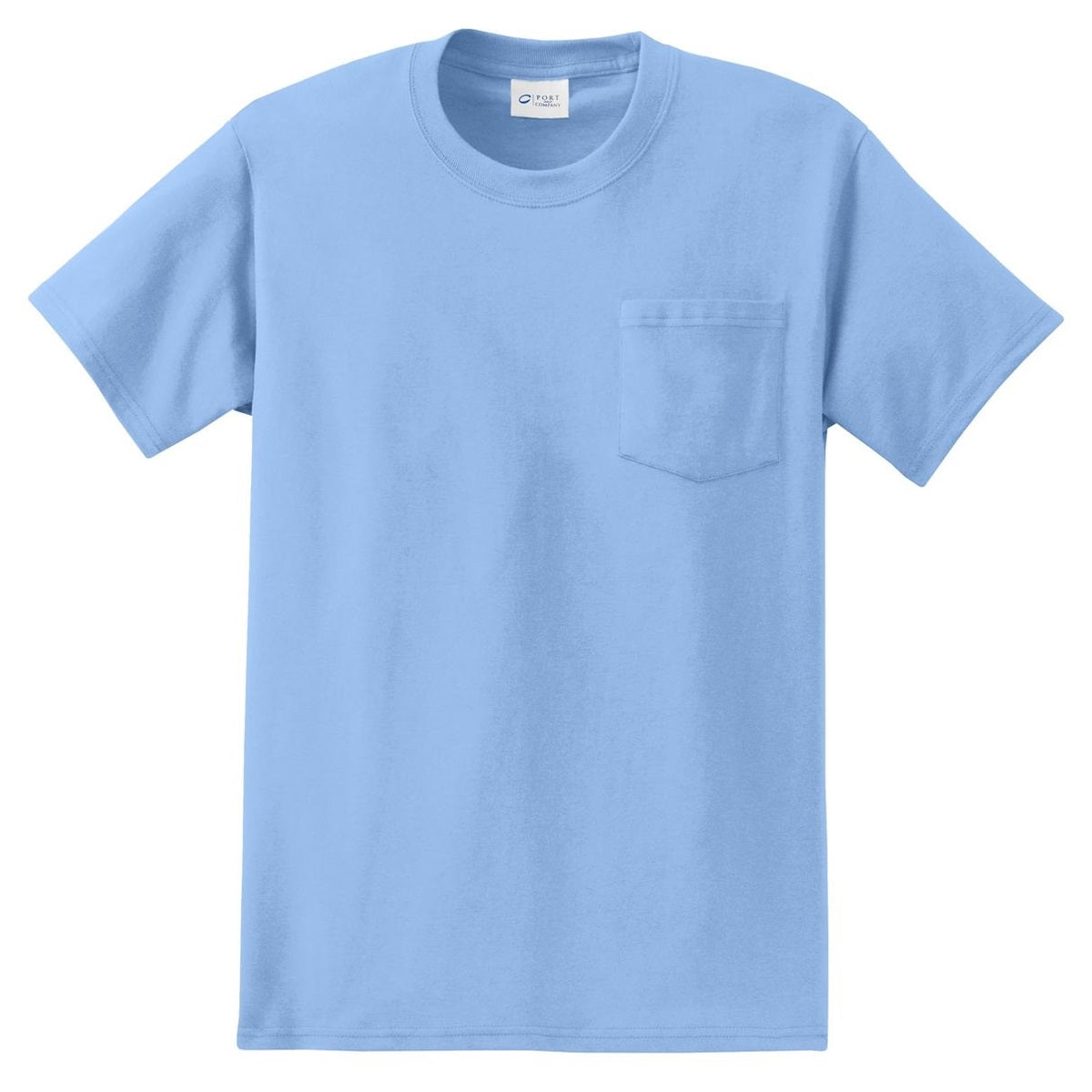 White T-Shirts - Port & Company - Soft Cotton Tee