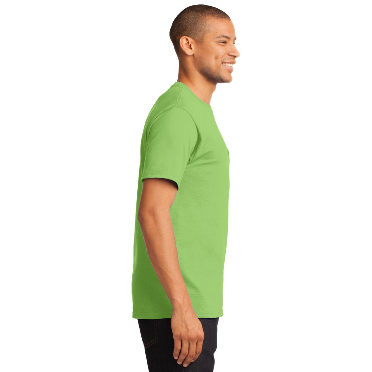 White T-Shirts - Port & Company - Soft Cotton Tee