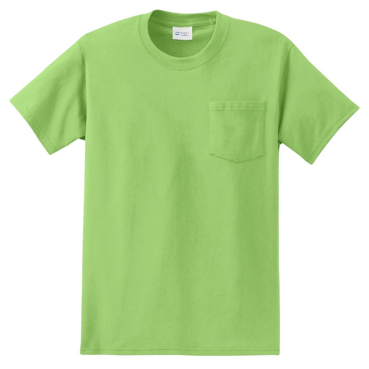 White T-Shirts - Port & Company - Soft Cotton Tee