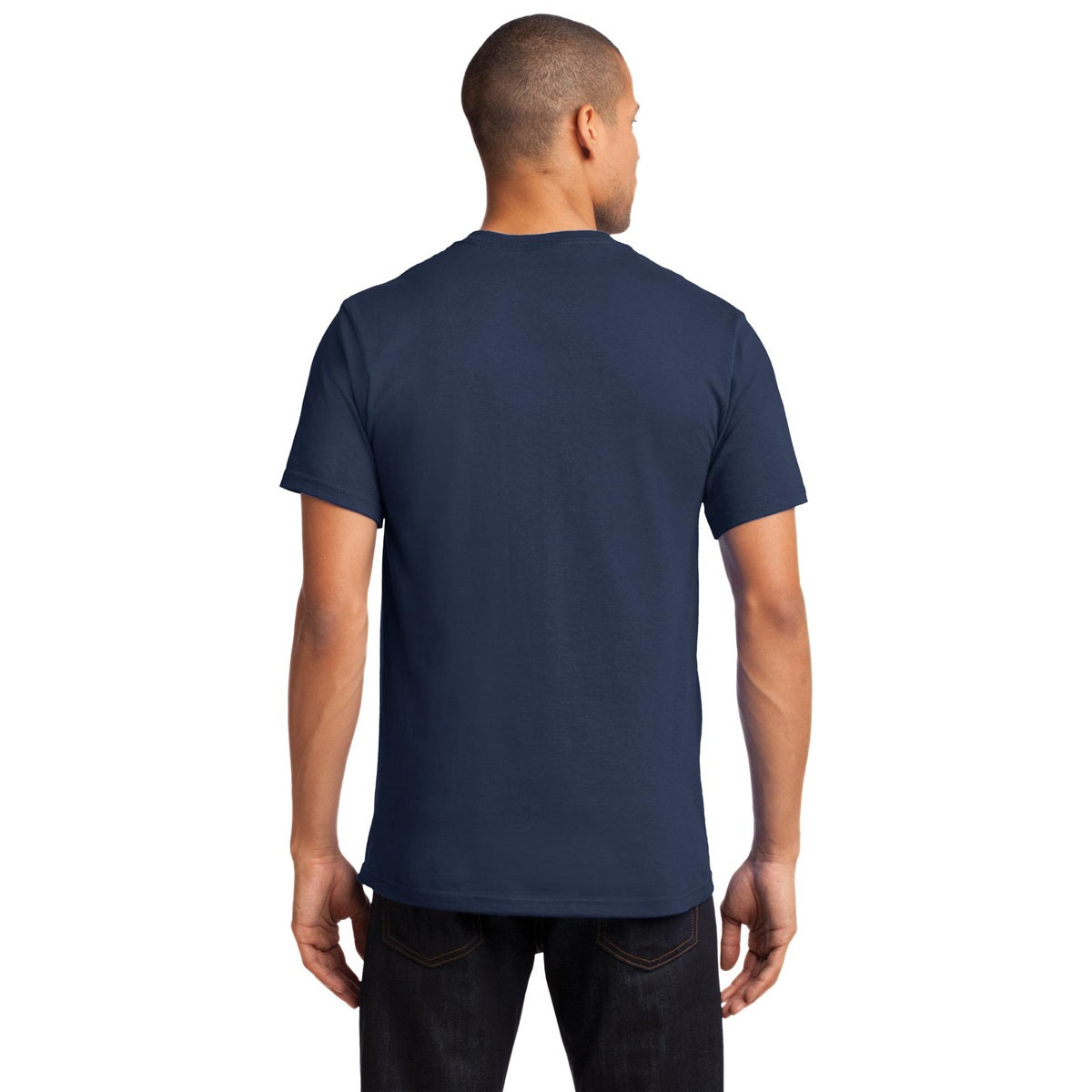 White T-Shirts - Port & Company - Soft Cotton Tee