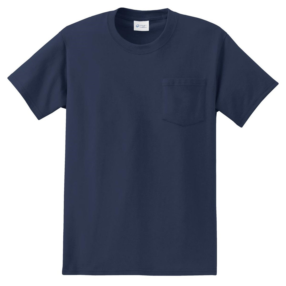 White T-Shirts - Port & Company - Soft Cotton Tee