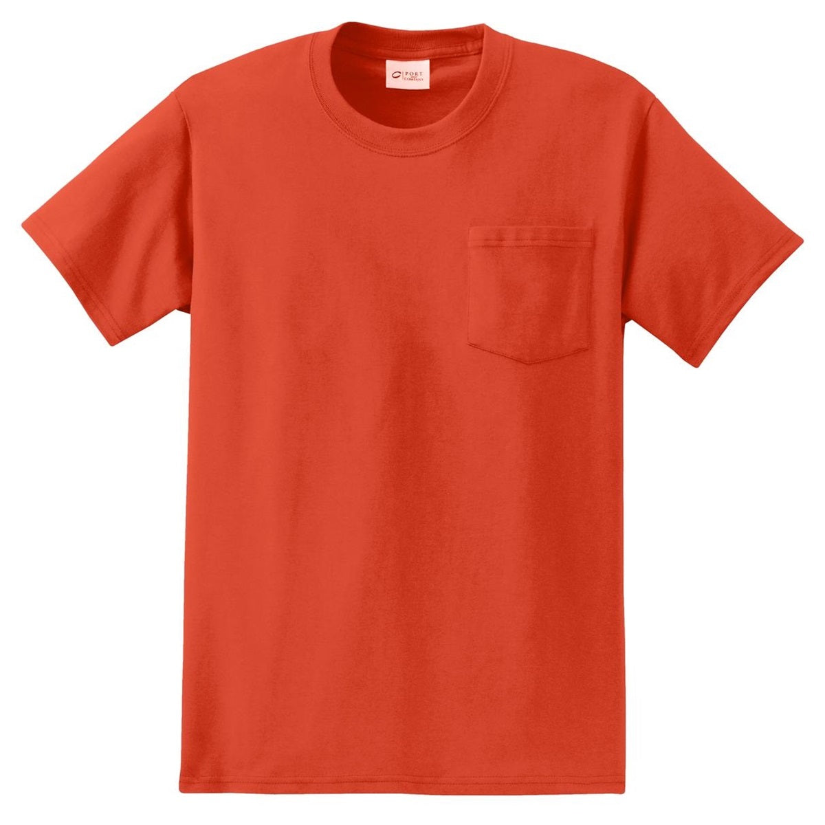 White T-Shirts - Port & Company - Soft Cotton Tee