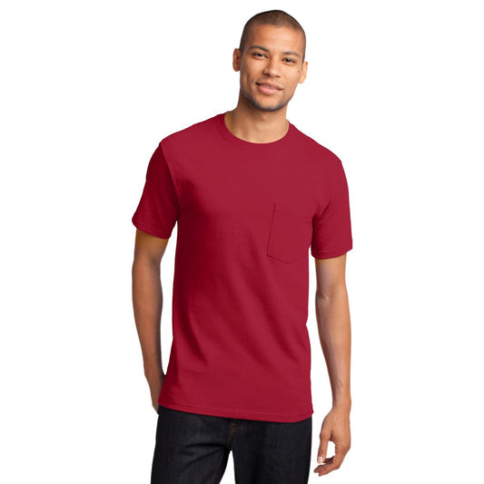 White T-Shirts - Port & Company - Soft Cotton Tee
