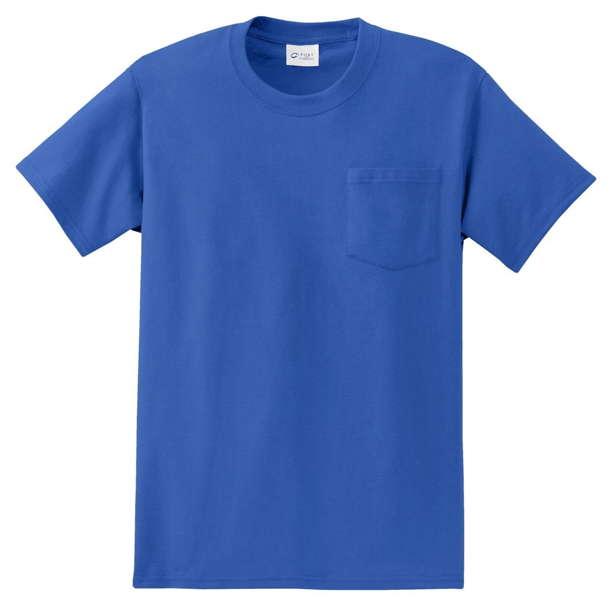 White T-Shirts - Port & Company - Soft Cotton Tee