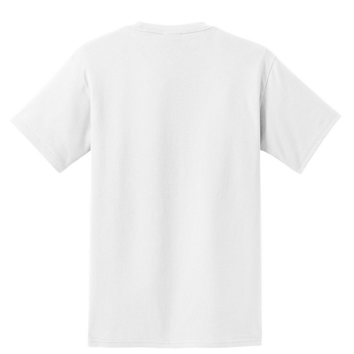 White T-Shirts - Port & Company - Soft Cotton Tee