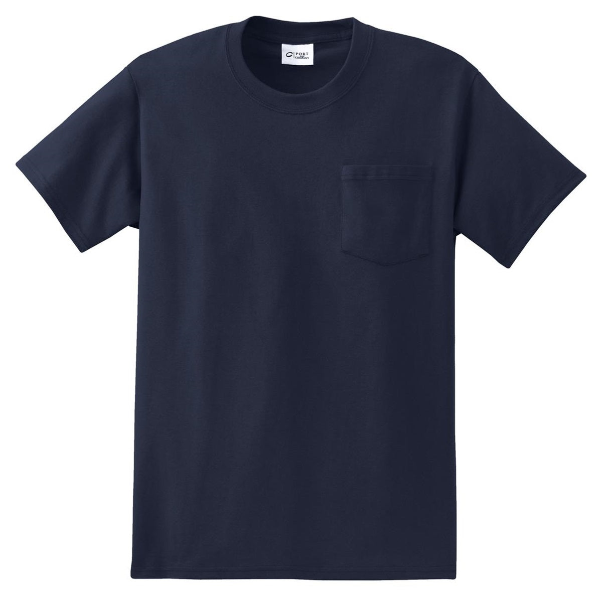 White T-Shirts - Port & Company - Soft Cotton Tee