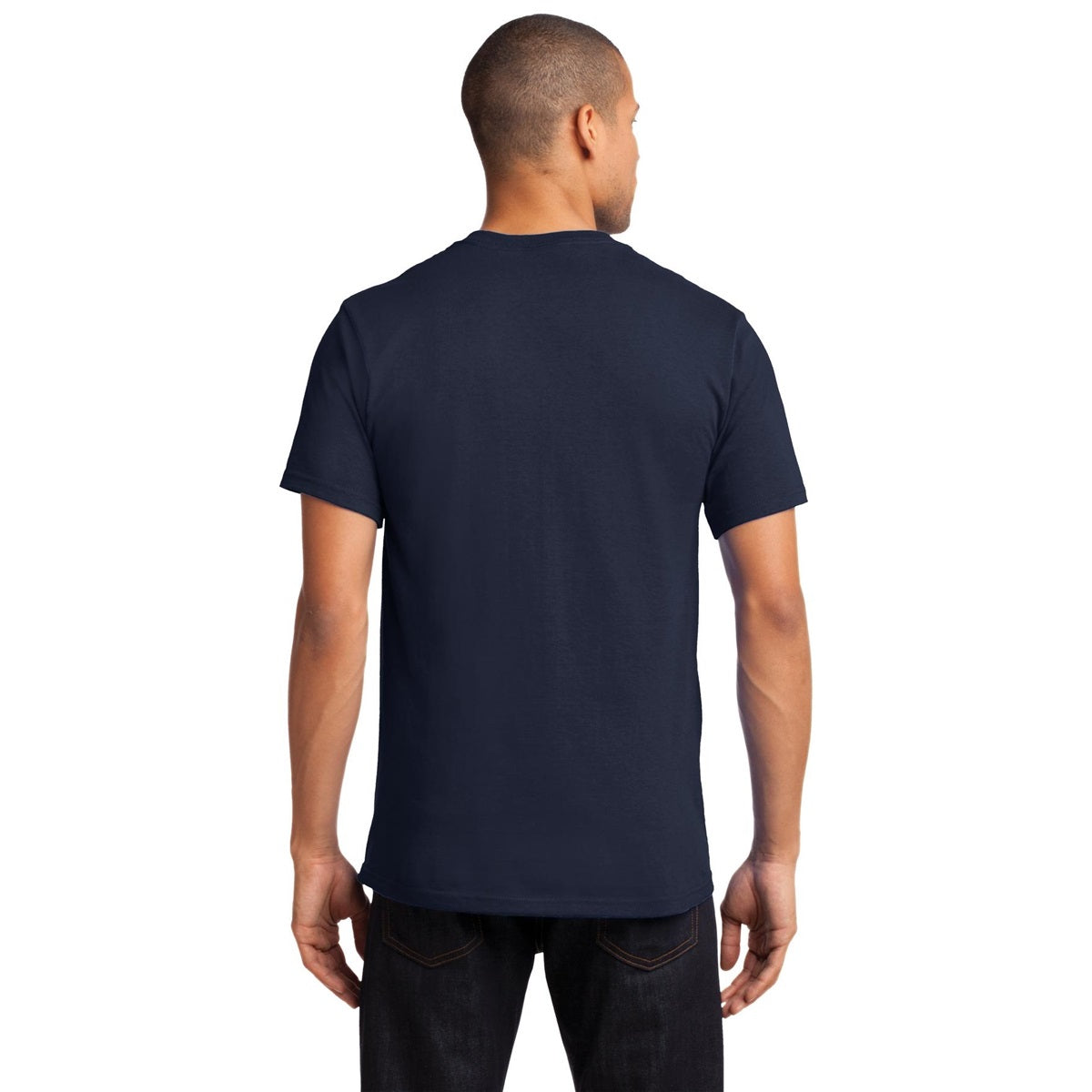 White T-Shirts - Port & Company - Soft Cotton Tee